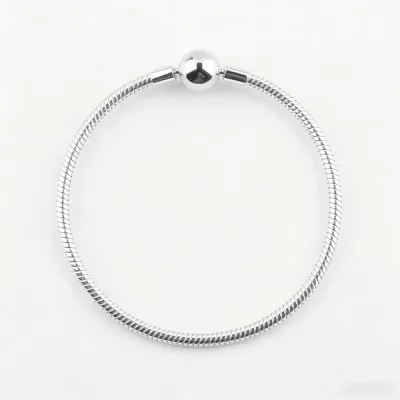 Bracelet chaîne serpent en argent 925 – image 3