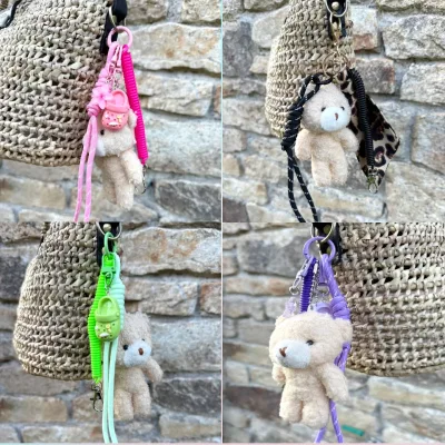 Corde tressée en nylon multicolore – image 2