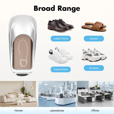 Distributeur de films couvre-chaussures argent – image 2