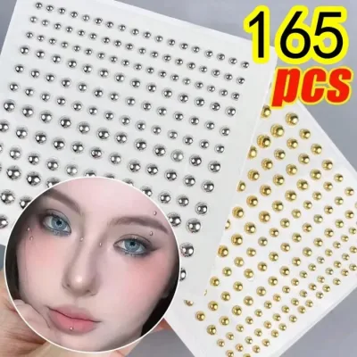Faux piercings autocollants, lot de 165 pièces