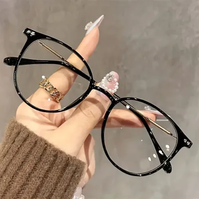 Lunettes rondes en alliage, monture classique – image 3