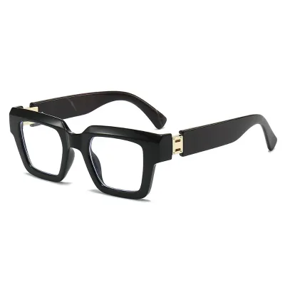 Monture de lunettes carrée en plastique