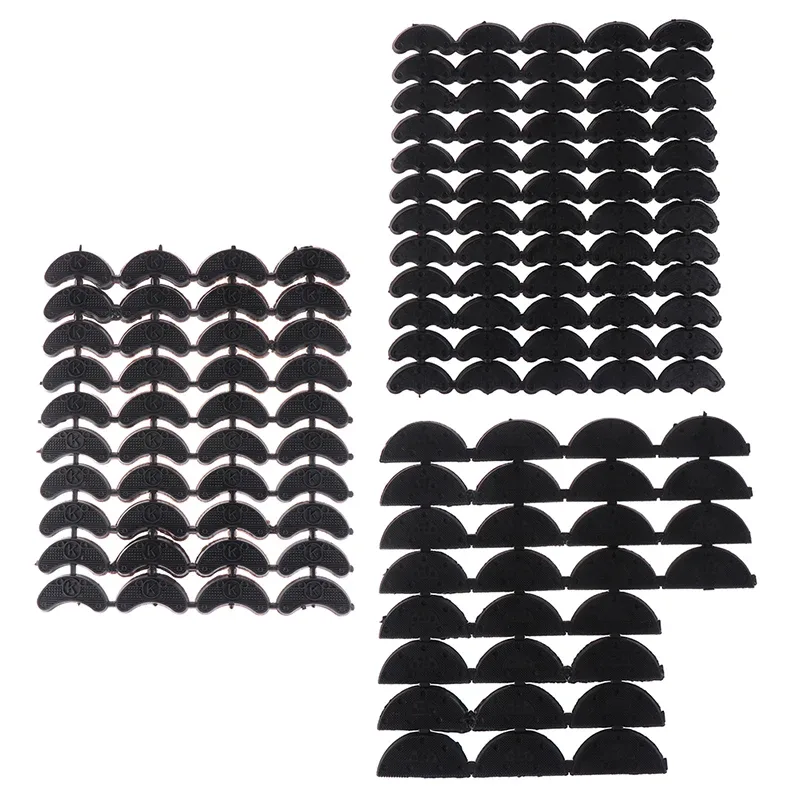 Protections de talon noires en caoutchouc